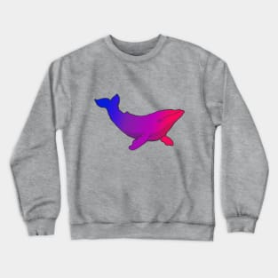 Bisexu-whale! Crewneck Sweatshirt